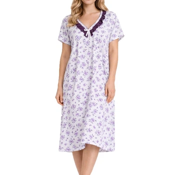 Ночная рубашка хлопок Andin 103-4 р.56(3XL) разноцветная
