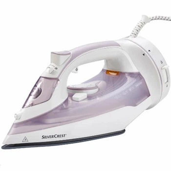 Праска Silver Crest SDBK 2400 E1 парова електрична 2400 Вт фіолетова