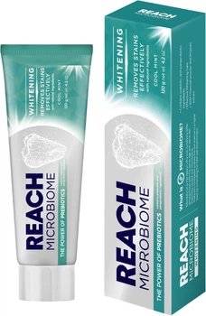 Зубна паста Reach Microbiome Whitening Toothpaste Відбілювальна з пробіотиками 120 г (8801051218657)