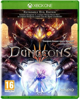 Диск для XBOX One - Dungeons III Extremely Evil Edition, русская версия