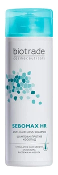 Biotrade (Біотрейд) Sebomax HR Anti-Hair Loss Shampoo – шампунь проти випадіння та для зміцнення волосся, 200 мл