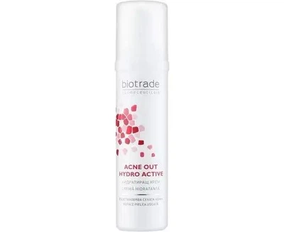 Biotrade (Біотрейд) Acne Out Hydro Active – ніжний зволожувальний та заспокійливий крем для проблемної шкіри обличчя, 60 мл