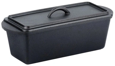 Forma do chleba Vilde Cast Line żeliwna z pokrywką Czarna 35 cm 3 l (5904316487812)