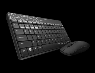 Комплект беспроводной 8000M, Black, Optical, Bluetooth, клавиатура+мышь Rapoo (teh0020663)