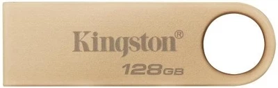 Флеш накопитель USB 128Gb DataTraveler SE9 G3, Gold Kingston (teh0021084)