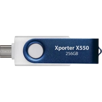 Флеш накопитель USB 256Gb Xporter X550, Blue/White Patriot 000333667
