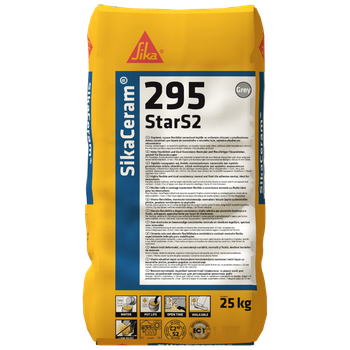 Клей для плитки и керамогранита Sika SikaCeram-295 StarS2 25кг