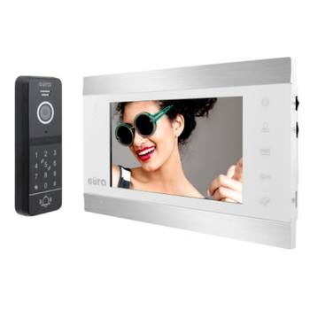 Відеодомофон Eura-Tech C51A101 IP65 960P WiFi нічне освітлення Білий