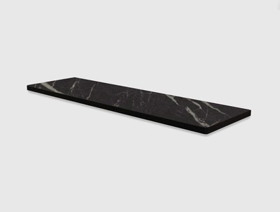 Полка с закругленными углами из компакт-плиты Egger F206 ST9, 450х120х13мм