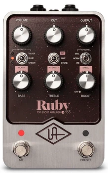 Педаль ефектів Universal Audio UAFX Ruby '63 Top Boost Amplifier (819937003332)