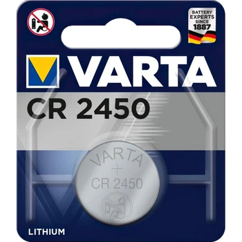 Батарейка CR 2450 VARTA BLI 1 LITHIUM