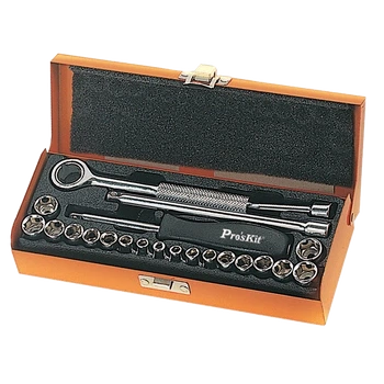 Набор торцевых головок Pro'sKit 8PK-SD016 с трещоткой