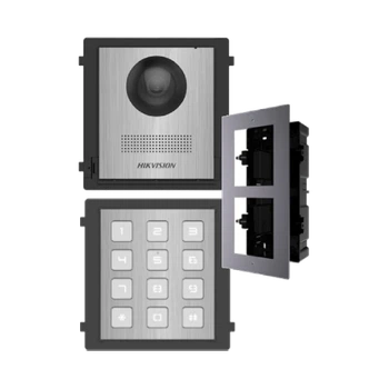 Комплект модулей Hikvision DS-KD8003-IME1NS + DS-KD-ACF2/Plastic + DS-KD-KP/S