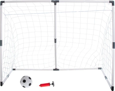 Bramka piłkarska KIK 2 w 1 dla dzieci 143 x 110 x 70 cm KX4876 (5903039737051)