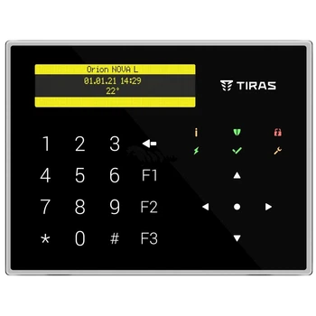 Клавиатура Tiras K-GLCD+(black)