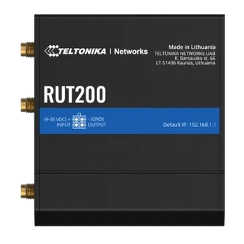 Промышленный сотовый маршрутизатор Teltonika RUT200 c 4G LTE, Wi-Fi