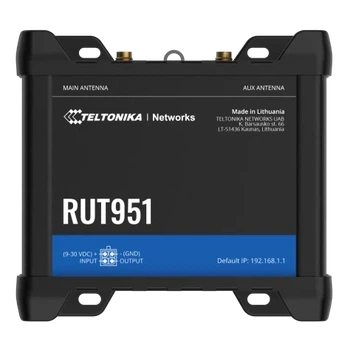 Промышленный сотовый маршрутизатор Teltonika RUT951 с 4G LTE, Wi-Fi