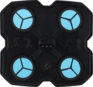 Електронна боксерська мішень KIK LED USB з музикою та рукавичками KX3006 (5903039768130)