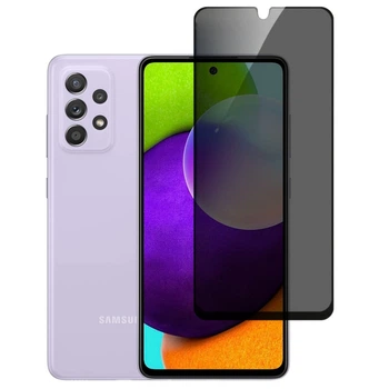 Захисне скло Fiji Privacy для Samsung Galaxy A52 (A525) антишпигун Anti-peeping повне проклеювання чорний