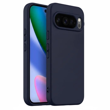 Чохол Fiji Full Soft Premium для Google Pixel 10 протиударний бампер з мікрофіброю Dark Blue