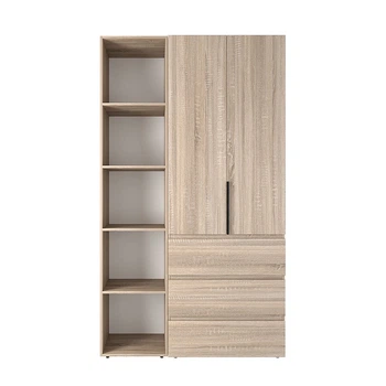 Шкаф распашной комбинированый №7 Light 1200x500x2200 Дуб сонома светлый (GALTK0713000000)