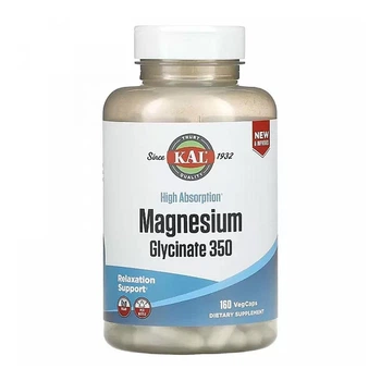 Магній гліцинат (Magnesium Glycinate) 350 мг 160 капсул CAL-39022