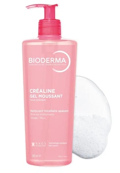 Гель для умывания для чувствительной кожи Bioderma Crealine (Sensibio) Gel Moussant 500 мл
