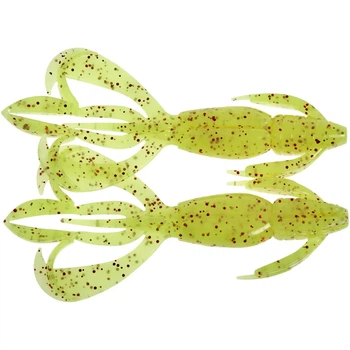 Силикон Keitech Crazy Flapper 3.6" PAL#01 Chartreuse Red Flk (7 шт/уп)