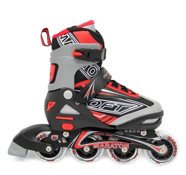 Роликовые коньки Maraton Soft Red размер 39-42(459)