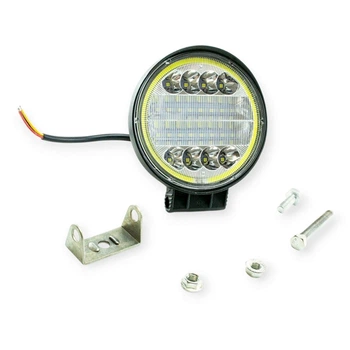 Фара дополнительная LED круглая 115х50 (Дм, Ш) дальний SPOT+ ангельские глазки Megalight