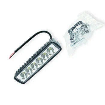 Фара додаткова LED прямокутна 150х40х40 (ДВШ) 18W ближній Optimal-L