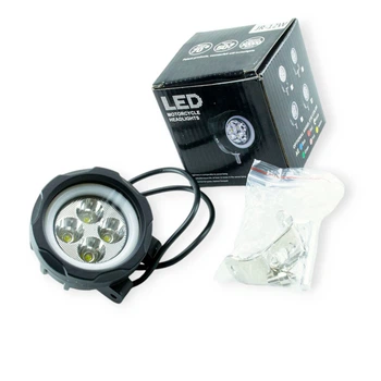Фара дополнительная LED круглая 80х60 (Дм Ш) 12W CREE Megalight