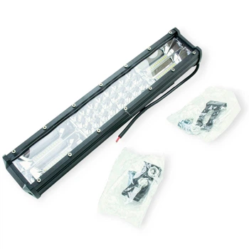 Фара дополнительная LED прямоугольная 370х75х60 (Д В Ш) 216W комбинированный BLASKAR