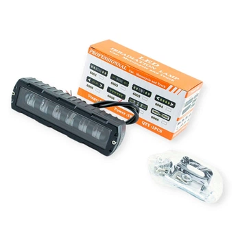 Фара додаткова LED прямокутна 160х45х50 (Д, В, Ш) 6 діод. елемент. комбіноване BLASKAR