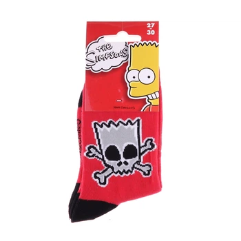 Шкарпетки SIMPSON BART TETE DE MORT червоний Діти 31-34, арт.83897612-4