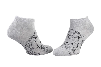 Шкарпетки HELLO KITTY TETE HK + ARABESQUE сірий Діти 35 - 41