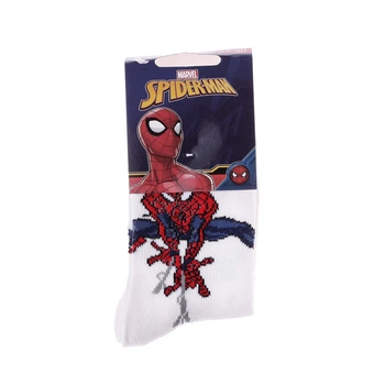 Носки SPIDER MAN SPIDERMAN ENTIER + ECRITURE белый Дит 23-26, арт.83892247-1