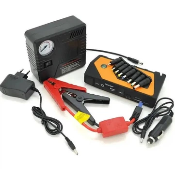 Портативный Power Bank 9980mAh с Jump Starter и компрессором