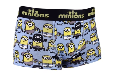Труси-боксери MinionS NOIR - PIRATE PREHISTOIRE блакитний Чоловіки 6-8