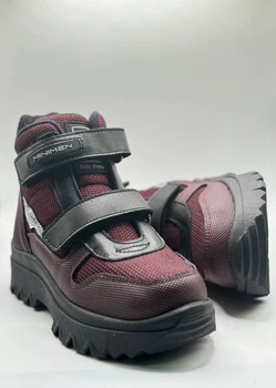 Демисезонные ботинки Minimen 33bordo2lip р. 32 21,2 см. бордовый