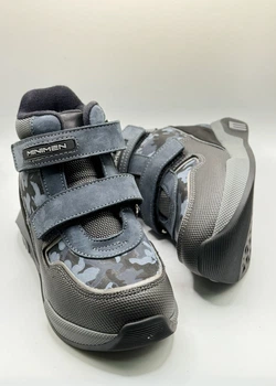 Демисезонные ботинки Minimen 33gray р. 27 17,8 см. серый