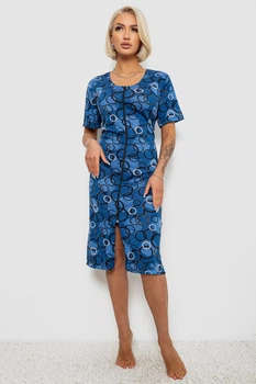 Халат AGER XL-XXL Синий 257R1030-1