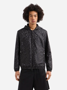 Ветровка мужская Armani Exchange 984196429 2XL Черная с серым (1159852022)