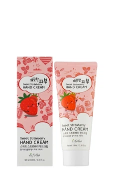 Крем для рук Esfolio Pure Skin с экстрактом клубники