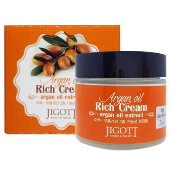 Крем для лица Jigott Argan Oil Rich cream с аргановым маслом