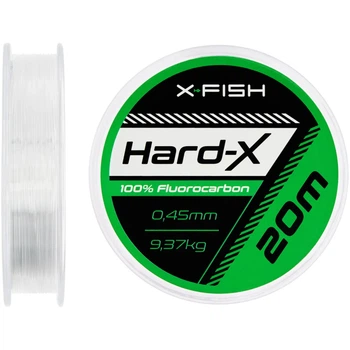 Флюорокарбон X-Fish Hard-X 20m (clear) 0.45mm 9.37kg