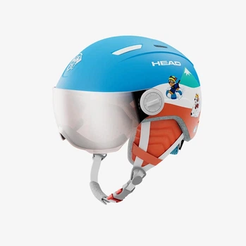 Шолом дитячий HEAD Mojo Visor Paw XS/S (52-56) для лиж та сноуборду
