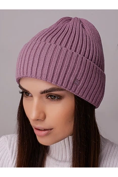 Шапка женская Ковель 10861 Leks-Jolie лиловый 53-57р