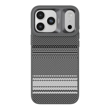 Протиударний Чохол Kajsa Resort Collection Gradient Stripe with MagSafe для iPhone 17 Pro Grey B-Ring