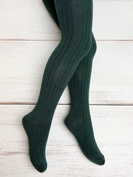 Демісезонні колготки TwinSocks зелені 110-116 см 310